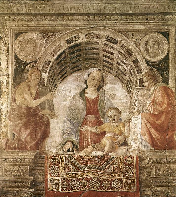 FOPPA, Vincenzo Madonna and Child with St John the Baptist and St John the Evangelist dfhj oil painting image